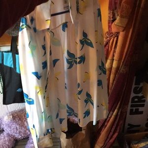 Button up tropical shirt